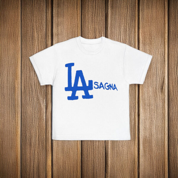 LA Lasagna Los Angeles logo T-Shirt