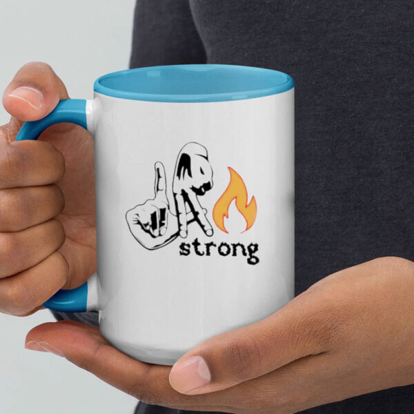 LA Strong Los Angeles Support hand Mug