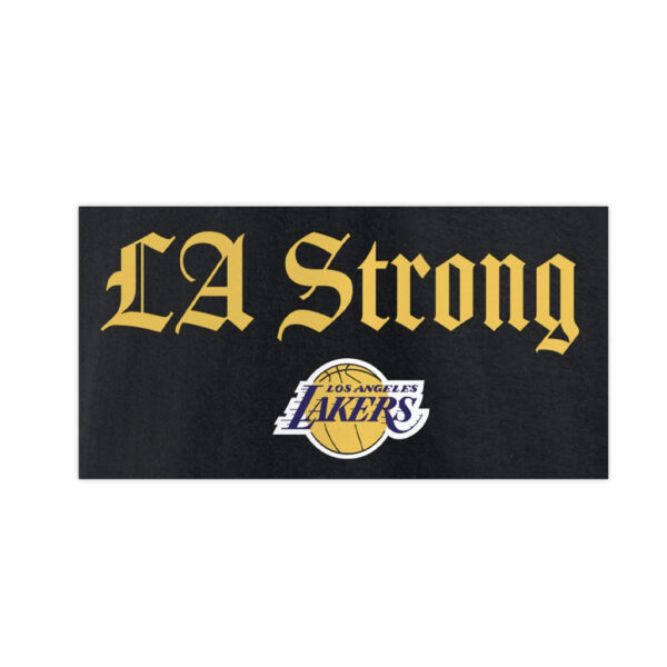 Los Angeles Lakers LA Strong Bumper Stickers