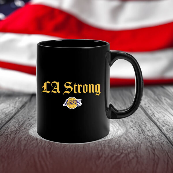 Los Angeles Lakers LA Strong Mug