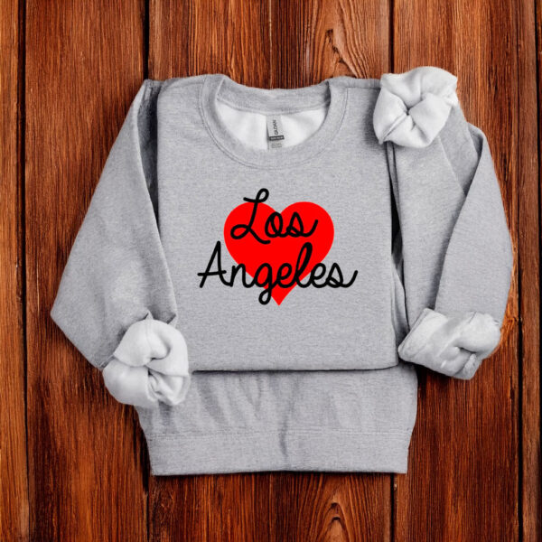 Love Los Angeles California Heart T-Shirt