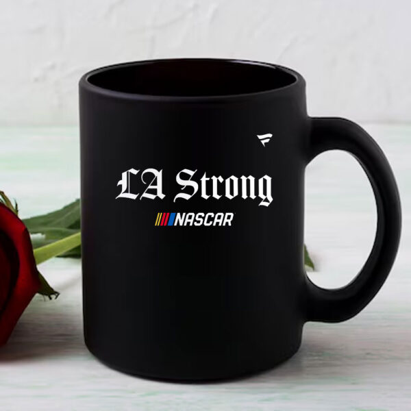 NASCAR Fanatics Black LA Strong Mug