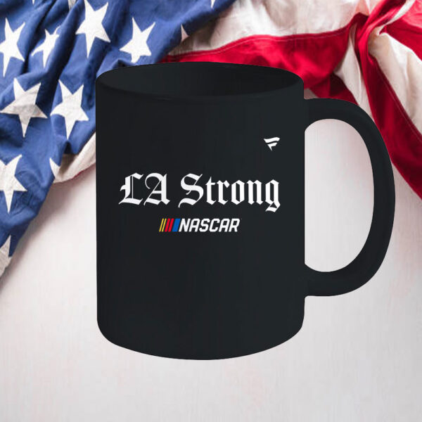 NASCAR Fanatics Black LA Strong Mug