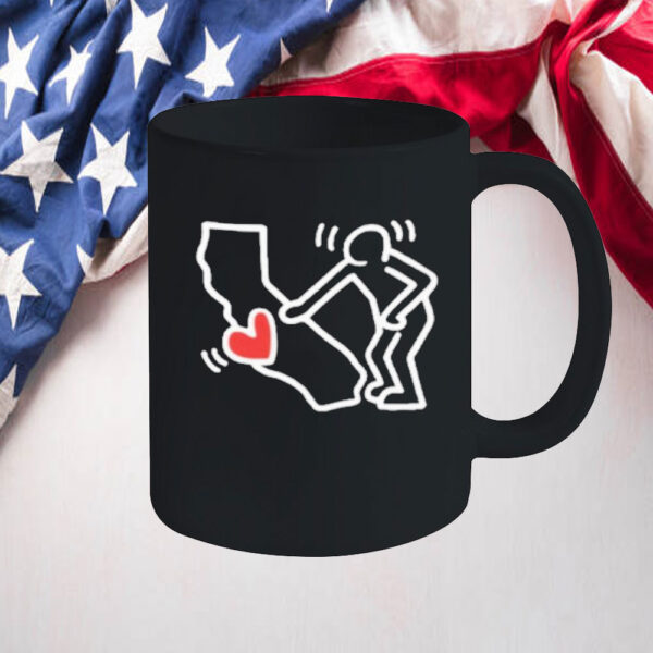 Sending Love To California LA Strong Mug