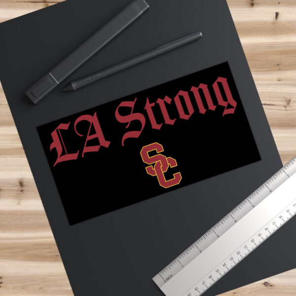 USC Trojans LA Strong Bumper Stickers