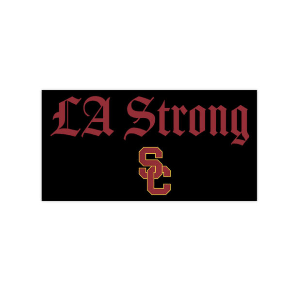 USC Trojans LA Strong Bumper Stickers