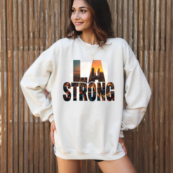 LA Strong fire T-Shirt