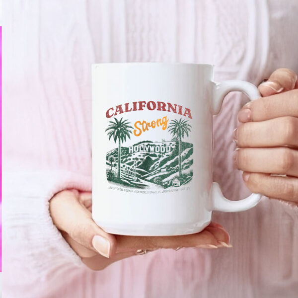 Los Angeles Strong ,Pray for California Firefighters Mug