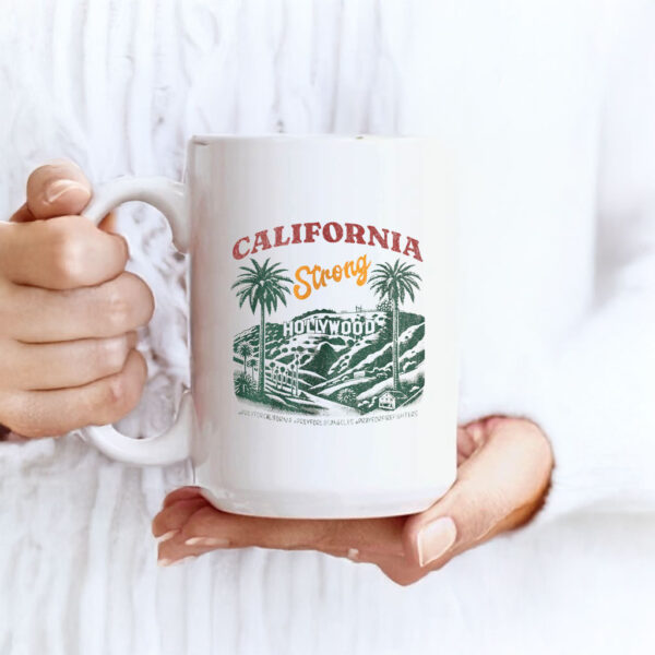 Los Angeles Strong ,Pray for California Firefighters Mug