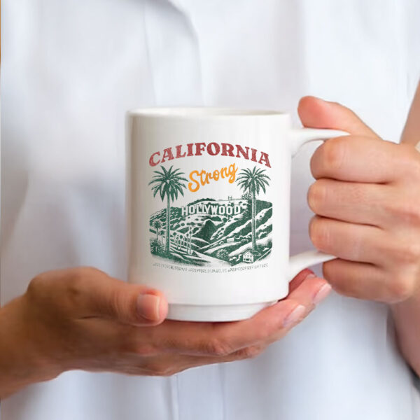 Los Angeles Strong ,Pray for California Firefighters Mug