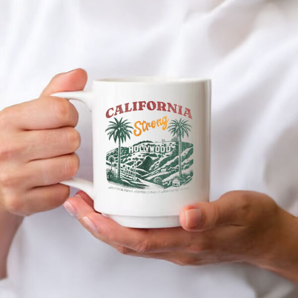 Los Angeles Strong ,Pray for California Firefighters Mug