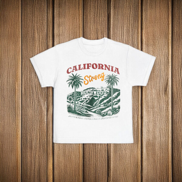 Los Angeles Strong ,Pray for California Firefighters T-Shirt