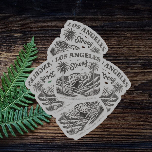 Los Angeles Strong, Pray for California Sticker ,Car Magnet