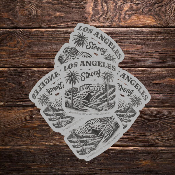 Los Angeles Strong, Pray for California Sticker ,Car Magnet