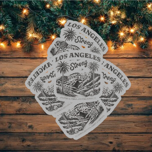 Los Angeles Strong, Pray for California Sticker ,Car Magnet