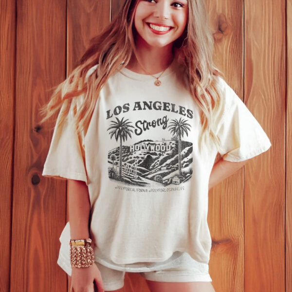 Los Angeles Strong, Pray for California T-Shirt