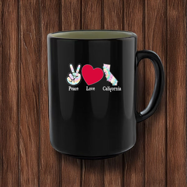 Peace For California Mug