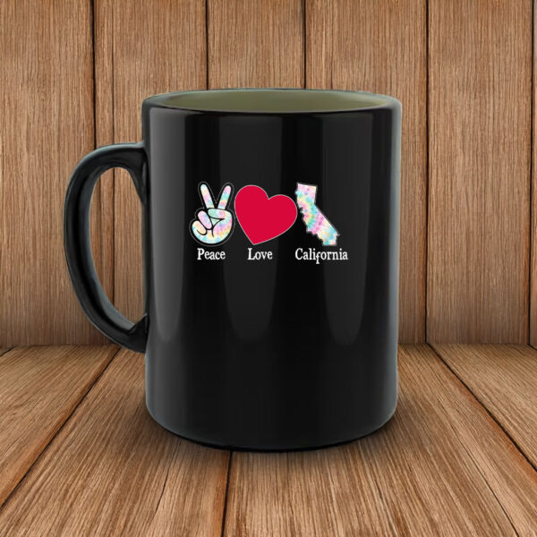 Peace For California Mug